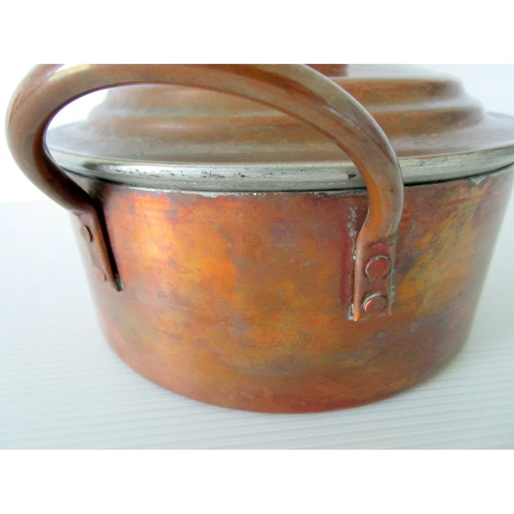 Vintage Copper Pot 8